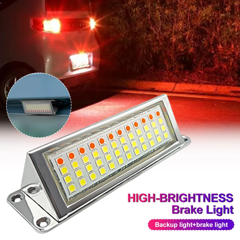 1PCS Universal Car LED License Plate Light 800-1000LM High Brightness LED Backup Taillight Auxiliary LED Brake Light Auto Parts
1PCS Universal Car LED License Plate Light 800-1000LM High Brightness LED Backup Taillight Auxiliary LED Brake Light Auto Parts