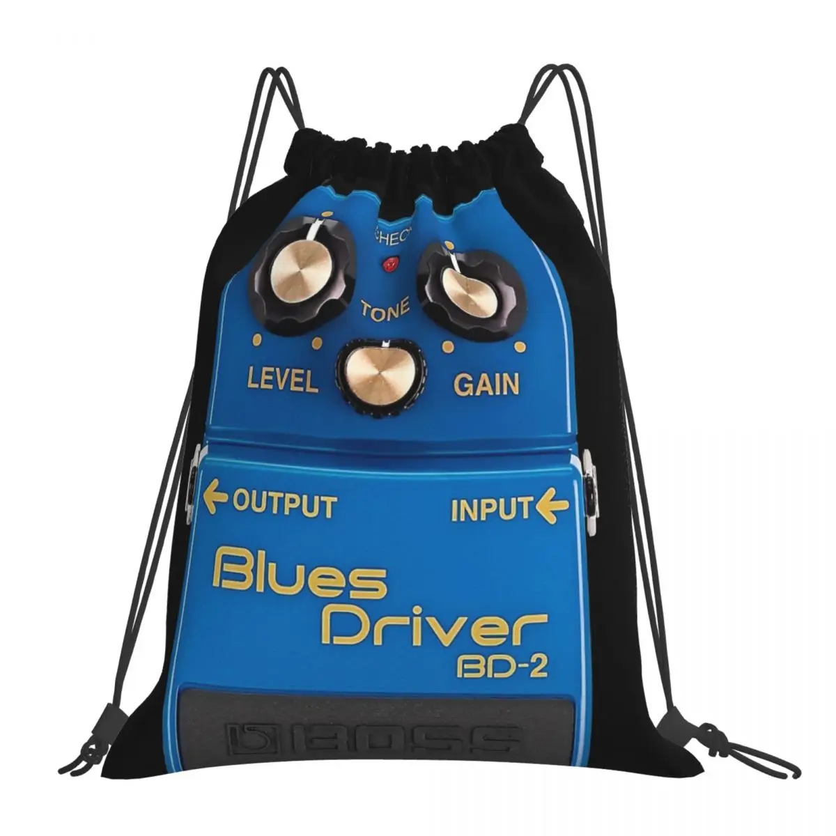 

Boss Blues Driver BD-2 Overdrive Bluesbreaker Guitar Pedal Dirty Backpacks Portable Drawstring Bags Drawstring Bundle Pocket