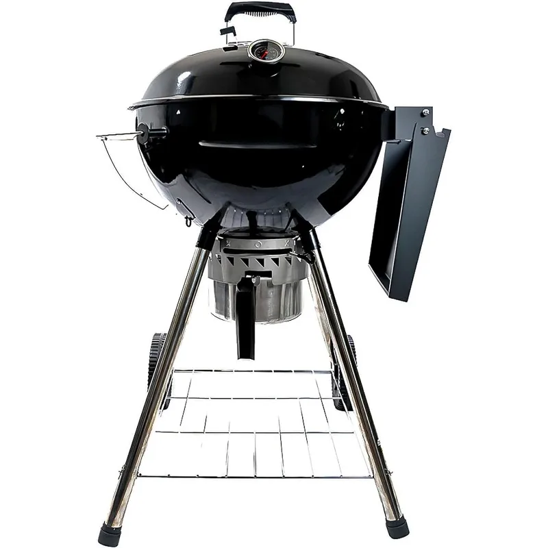 Kettle Grill with Deluxe Insert and Easy Spin Grate for Two-Zone Charcoal Grill Cooking, Low ‘N Slow Smoking
Kettle Grill with Deluxe Insert and Easy Spin Grate for Two-Zone Charcoal Grill Cooking, Low ‘N Slow Smoking
