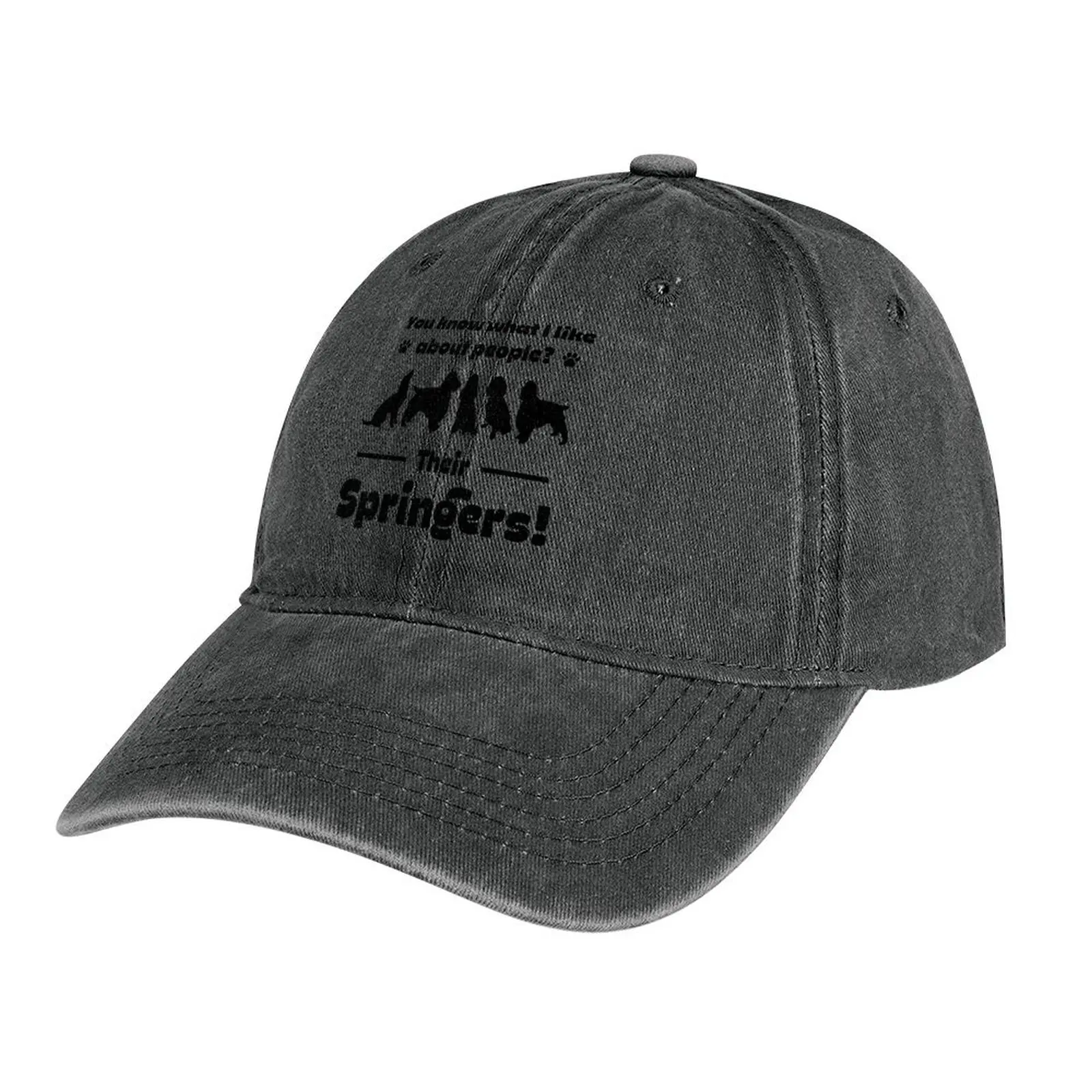 

Professional English Springer Spaniel Groomer Cowboy Hat Designer Hat derby hat Hood Golf Man For Women Men's