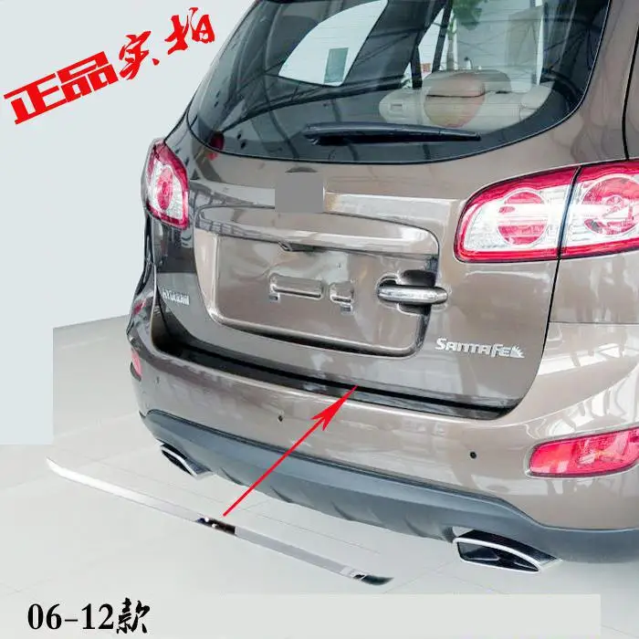 Нижняя крышка задней двери, молдинговая отделка, задняя дверь из нержавеющей стали, отделка автомобиля для Hyundai Santa Fe Santafe IX45 2006-2012 
Нижняя крышка задней двери, молдинговая отделка, задняя дверь из нержавеющей стали, отделка автомобиля для Hyundai Santa Fe Santafe IX45 2006-2012