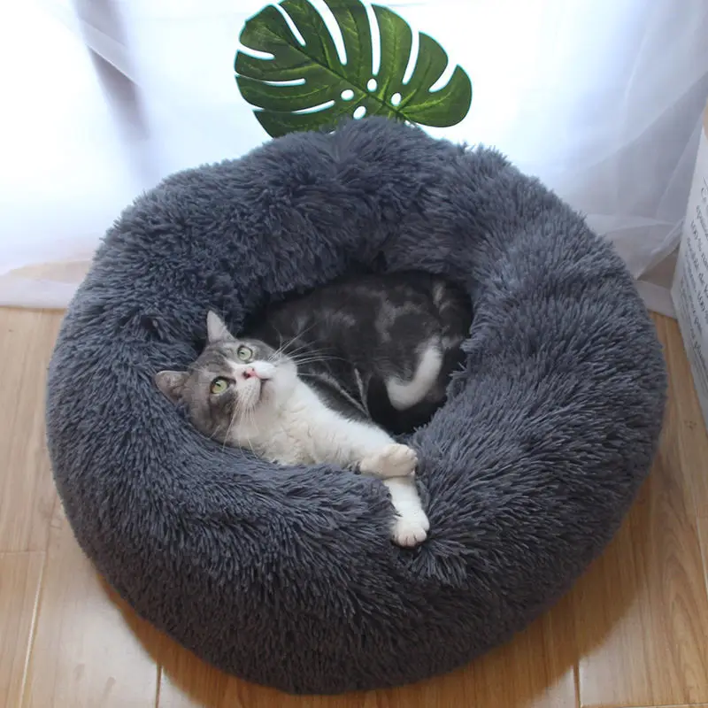 Pet Dog Bed Comfortable Donut Cuddler Round Dog Kennel Ultra Soft Washable Dog And Cat Cushion Bed Winter Warm Sofa Hot Sell
Pet Dog Bed Comfortable Donut Cuddler Round Dog Kennel Ultra Soft Washable Dog And Cat Cushion Bed Winter Warm Sofa Hot Sell