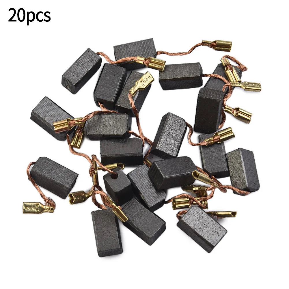 20Pcs Motor Carbon Brush Set Replacement Parts Carbon Brush Electric Hammer Cutting Polishing Machine Power Tool 6x8x14mm
20Pcs Motor Carbon Brush Set Replacement Parts Carbon Brush Electric Hammer Cutting Polishing Machine Power Tool 6x8x14mm