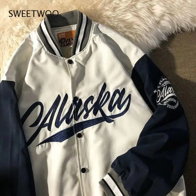 High-Quality Baseball Jackets for Women New Loose Thin Letter Coat Couple Retro Clothes Oversize Jacket 2022 Spring Autumn Tide
High-Quality Baseball Jackets for Women New Loose Thin Letter Coat Couple Retro Clothes Oversize Jacket 2022 Spring Autumn Tide