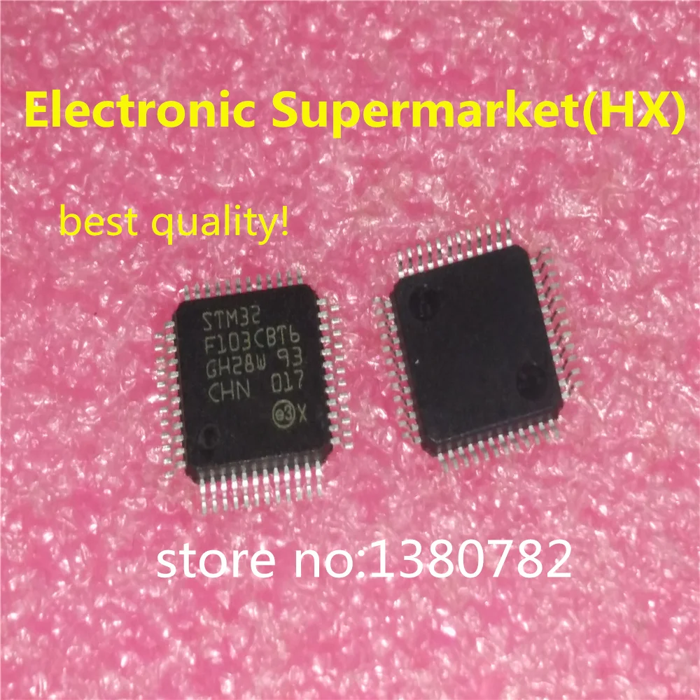New original special price spot 50pcs/lots STM32F103CBT6 LQFP-48 New original IC In stock!
New original special price spot 50pcs/lots STM32F103CBT6 LQFP-48 New original IC In stock!