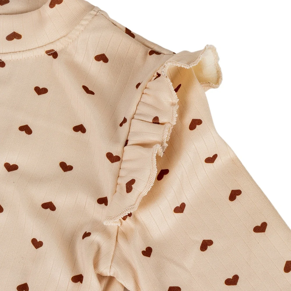 ربيع الخريف الفتيات كشكش طوق الأزهار قميص مطبوع الأطفال الصلبة مضلع قاع قميص طفل رضيع عادية القطن تيز الملابس ربيع الخريف الفتيات كشكش طوق الأزهار قميص مطبوع الأطفال الصلبة مضلع قاع قميص طفل رضيع عادية القطن تيز الملابس