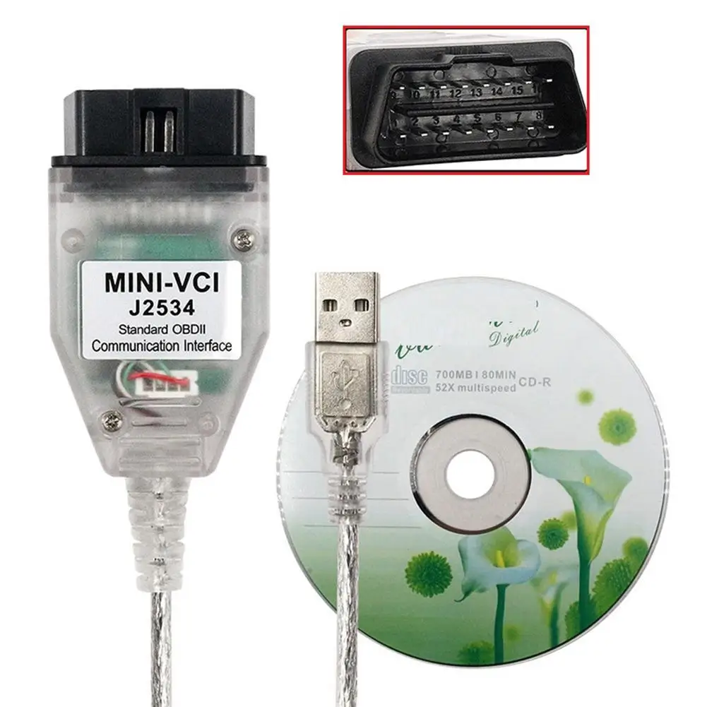 Mini VCI J2534 Diagnostic Cable Scanner Adapter OBD2 USB Interface Scan Cable Car Repair Tools for Toyota Lexa V16.20.023
Mini VCI J2534 Diagnostic Cable Scanner Adapter OBD2 USB Interface Scan Cable Car Repair Tools for Toyota Lexa V16.20.023
