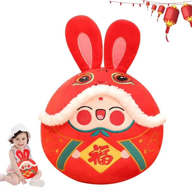 Bunny Plush Zodiac Chinese New Year Rabbit Mascot Zodiac Stuffed Animal Plush Toy With Blessing Text New Year 2023 Rabbit Doll
Bunny Plush Zodiac Chinese New Year Rabbit Mascot Zodiac Stuffed Animal Plush Toy With Blessing Text New Year 2023 Rabbit Doll