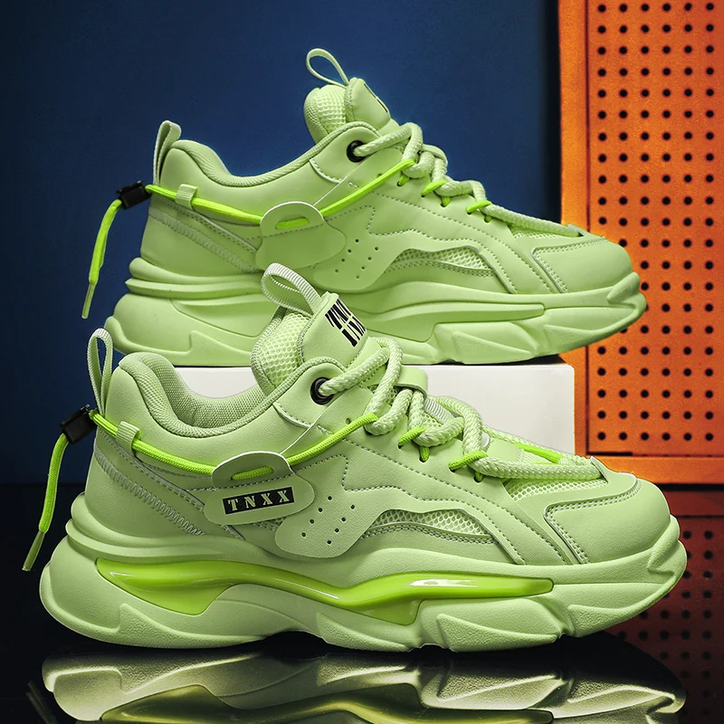 Массивная мужская обувь, Оригинальная Повседневная Спортивная обувь для мужчин, Бесплатная доставка, модные кроссовки, мужские дизайнерские кроссовки зеленого цвета для бега
Массивная мужская обувь, Оригинальная Повседневная Спортивная обувь для мужчин, Бесплатная доставка, модные кроссовки, мужские дизайнерские кроссовки зеленого цвета для бега