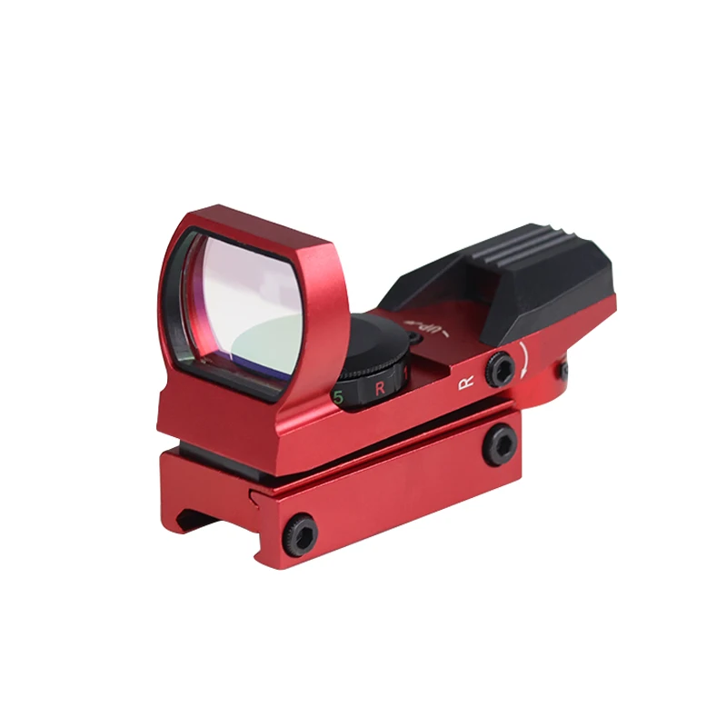 20mm Rail Riflescope Holographic Red Dot Hunting OpticsScope Reflex 4 Reticle Collimator Sight Tactical Scope
20mm Rail Riflescope Holographic Red Dot Hunting OpticsScope Reflex 4 Reticle Collimator Sight Tactical Scope