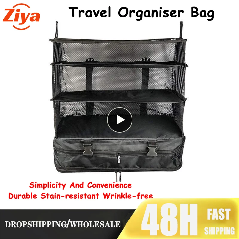 Luggage Storage Bag High Quality Anti-fouling Durable Portable Foldable Waterproof Three-layer Storage Bag Travel Accessories
Luggage Storage Bag High Quality Anti-fouling Durable Portable Foldable Waterproof Three-layer Storage Bag Travel Accessories