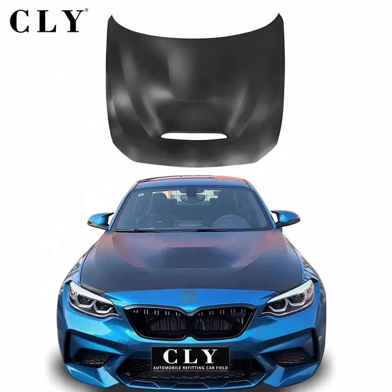 

CLY Bonnet For 1 Series 2 Series M2 F20 F22 F87 GTS Aluminum Iron Hood Engine Cover