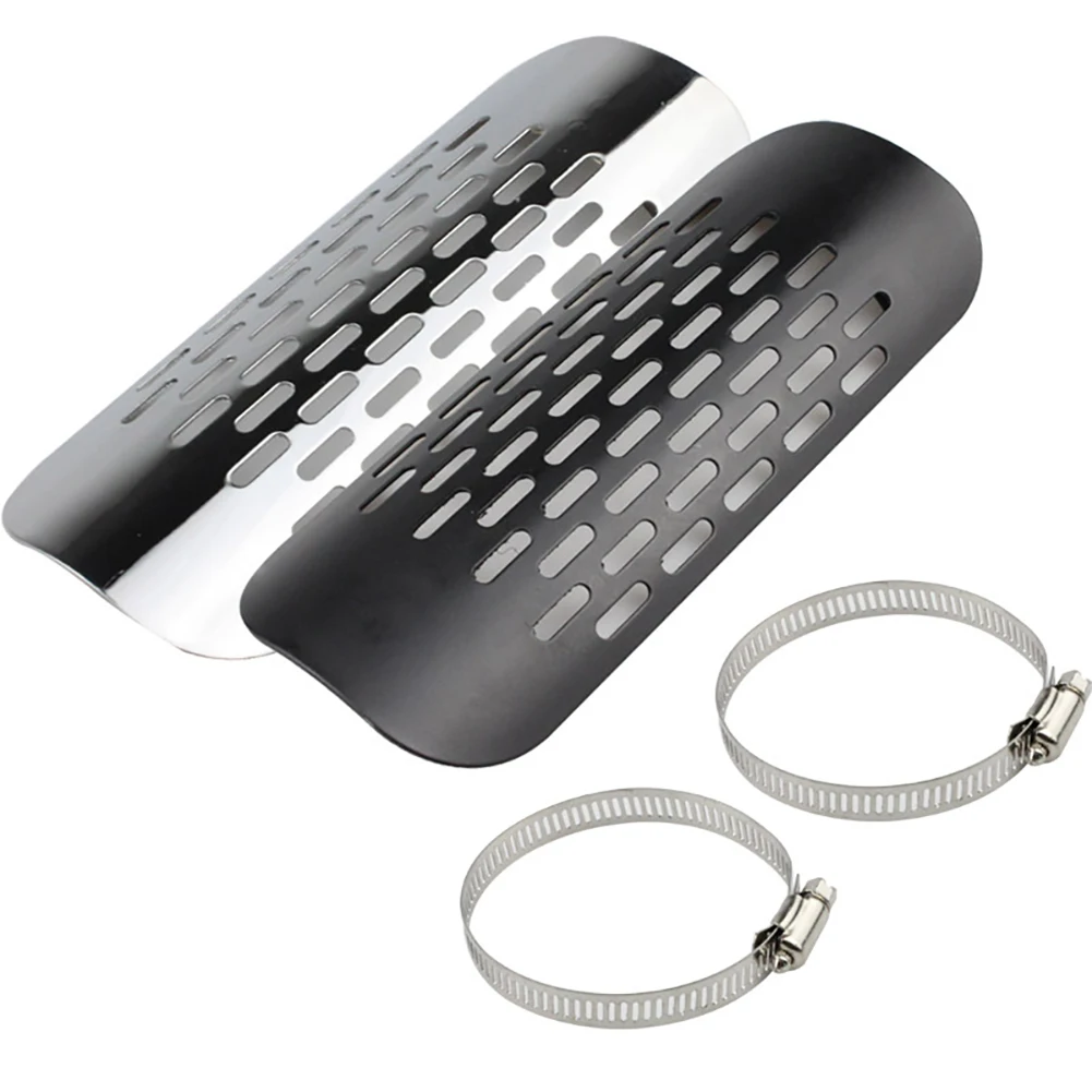 Motorcycle Exhaust Heat Shield Heel Guard Muffler Protector Curved Cover With 2 Clamps Universal Accessories
Motorcycle Exhaust Heat Shield Heel Guard Muffler Protector Curved Cover With 2 Clamps Universal Accessories