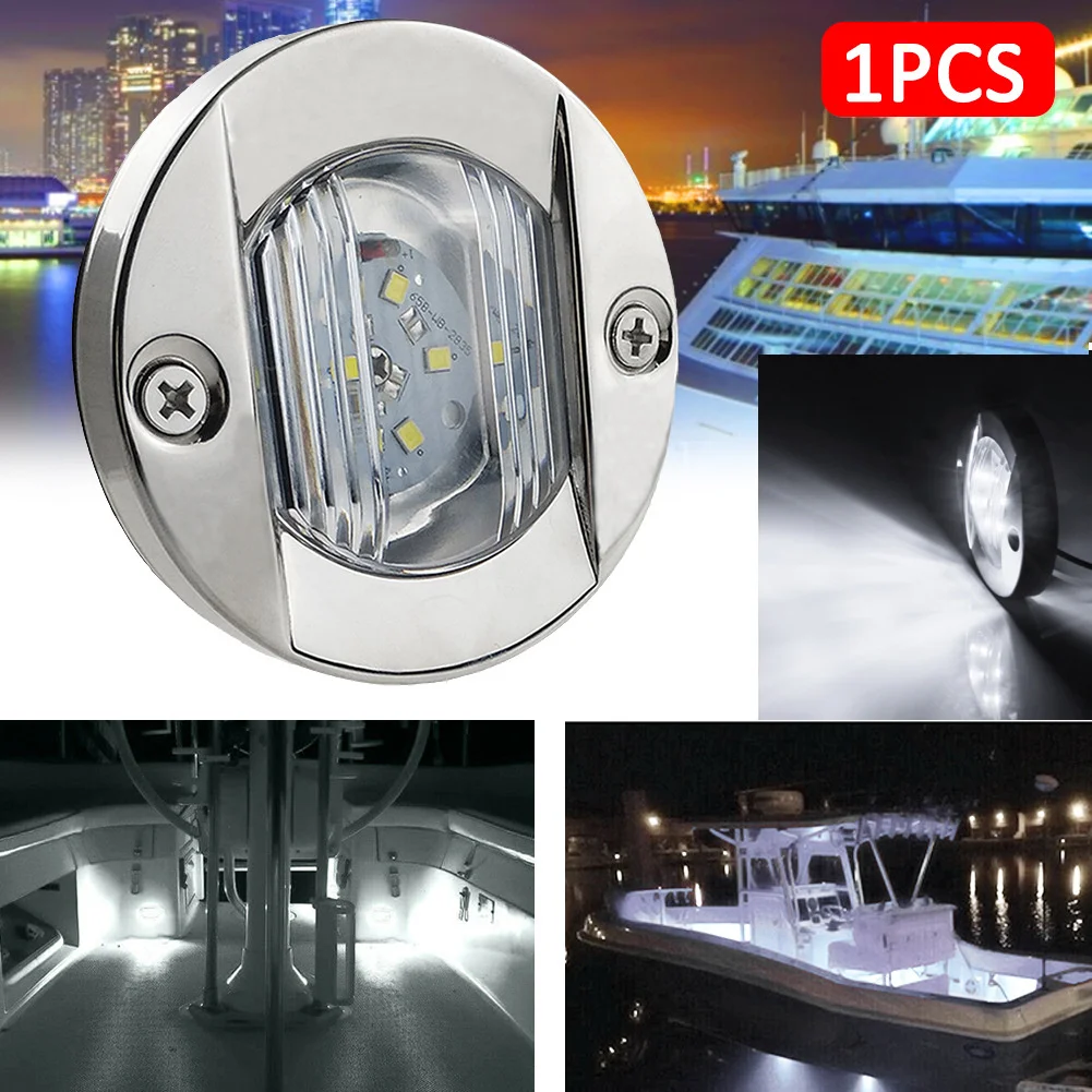 White/Blue Round Marine Boat LED Stern Light Cabin Deck Courtesy Light Waterproof Transom LED Boat Parts & Accessory
White/Blue Round Marine Boat LED Stern Light Cabin Deck Courtesy Light Waterproof Transom LED Boat Parts & Accessory