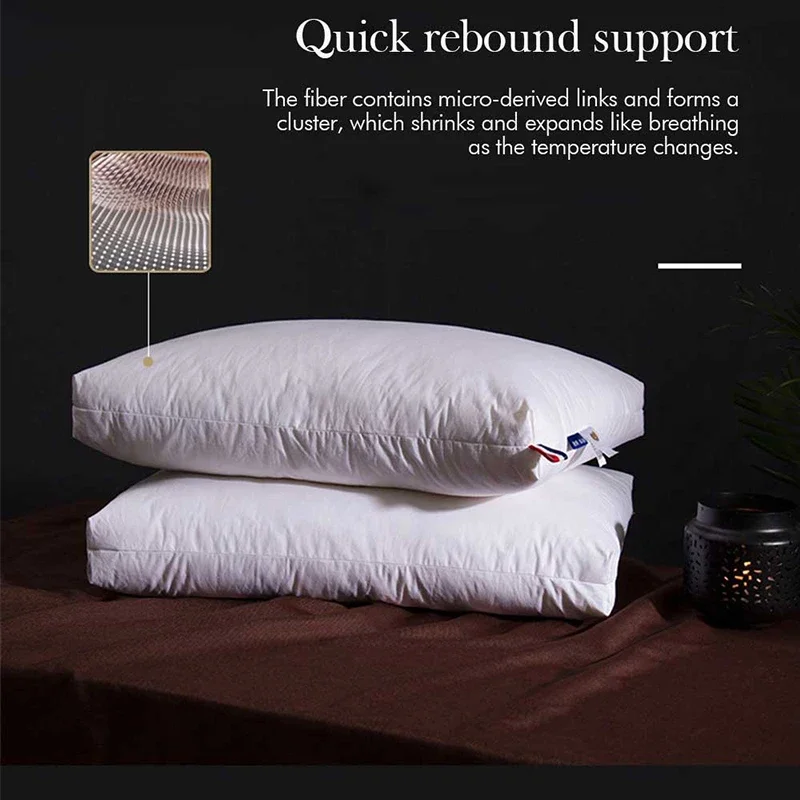 Promotion New 100% Goose Feather Stuffing Pillow Antistress Goods For Home And Comfort Garden Antibacterial Textile Bed Sleep
Promotion New 100% Goose Feather Stuffing Pillow Antistress Goods For Home And Comfort Garden Antibacterial Textile Bed Sleep