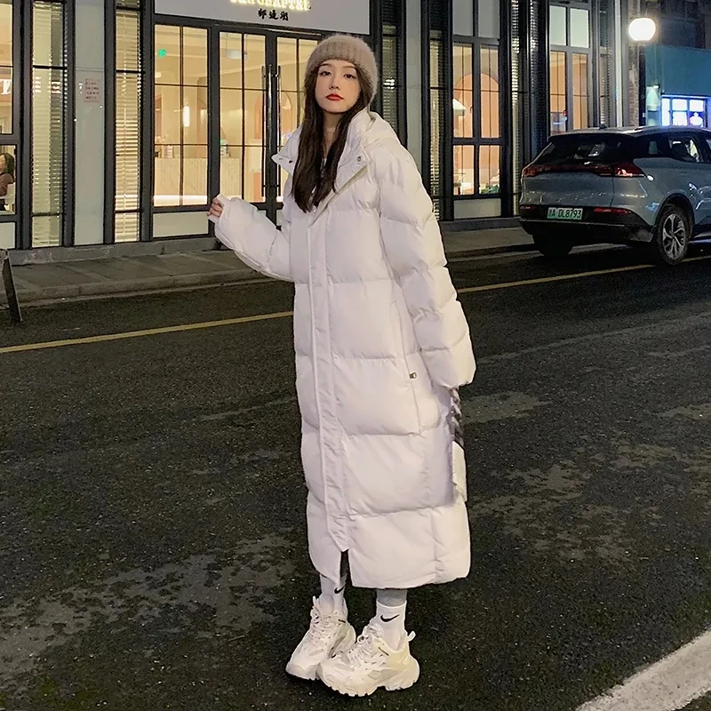 2023 New Solid Color Long Straight Winter Coat Casual Women Parkas Clothes Hooded Stylish Winter Jacket Female Thicken Outerwear
2023 New Solid Color Long Straight Winter Coat Casual Women Parkas Clothes Hooded Stylish Winter Jacket Female Thicken Outerwear