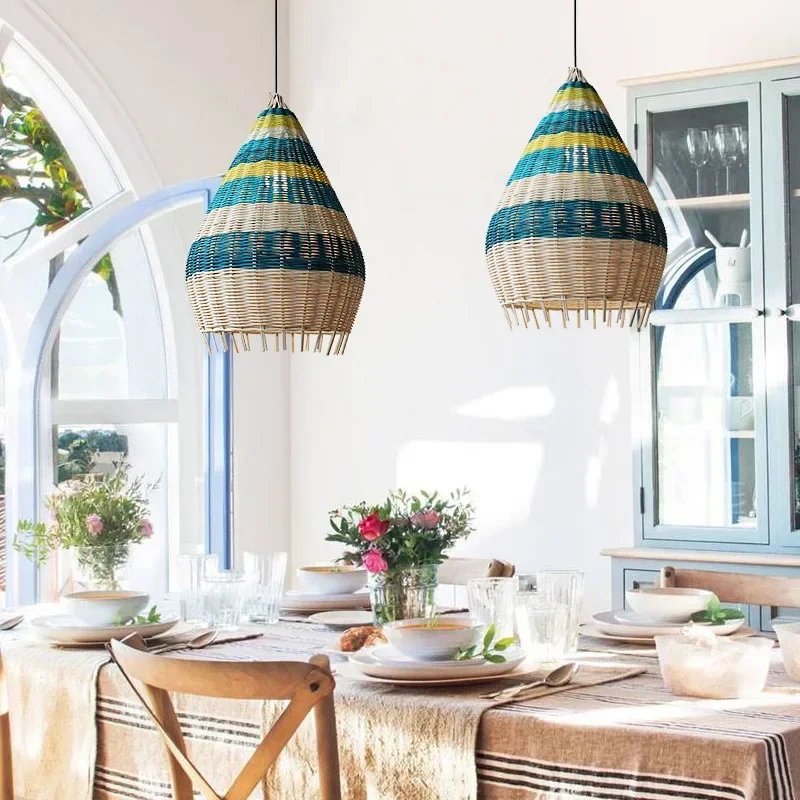 Asian Style Rattan Pendant Lights For Living Room Bedroom Decoration Luminaires Dining Bar Homestay Vintage Handmade Chandeliers
Asian Style Rattan Pendant Lights For Living Room Bedroom Decoration Luminaires Dining Bar Homestay Vintage Handmade Chandeliers
