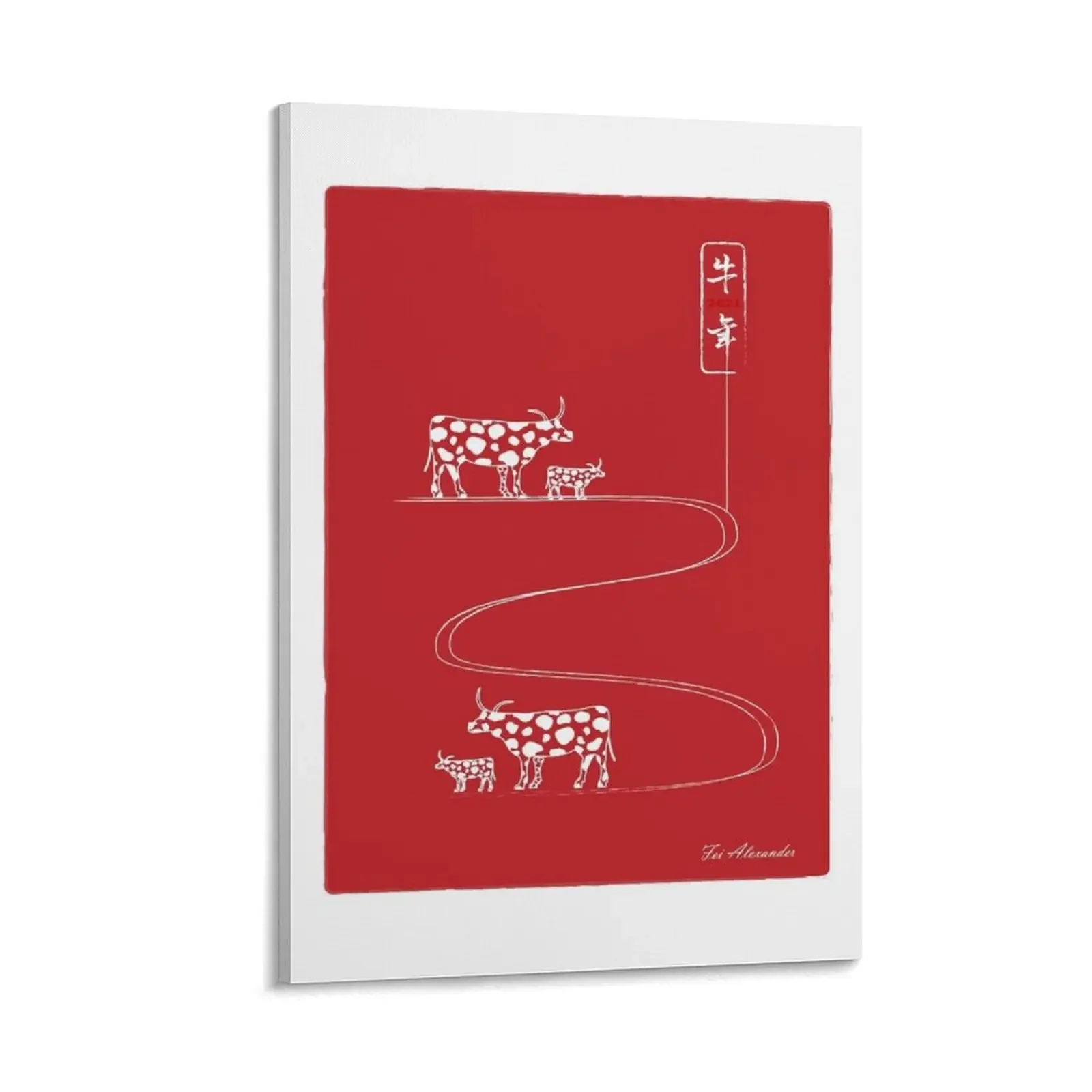2021-Year of the Ox-Ox year 17 Canvas Painting bedrooms decorations modern home decoration
2021-Year of the Ox-Ox year 17 Canvas Painting bedrooms decorations modern home decoration