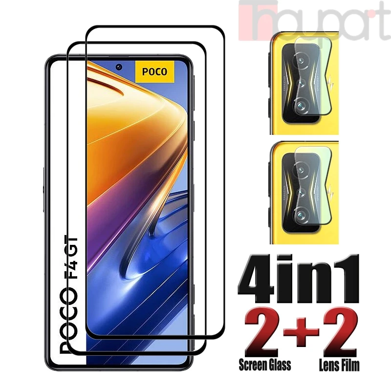 4in1 For POCO F4 GT Screen Glass Anti-Scratch +Soft Fiber Lens film For POCO F4 GT
4in1 For POCO F4 GT Screen Glass Anti-Scratch +Soft Fiber Lens film For POCO F4 GT