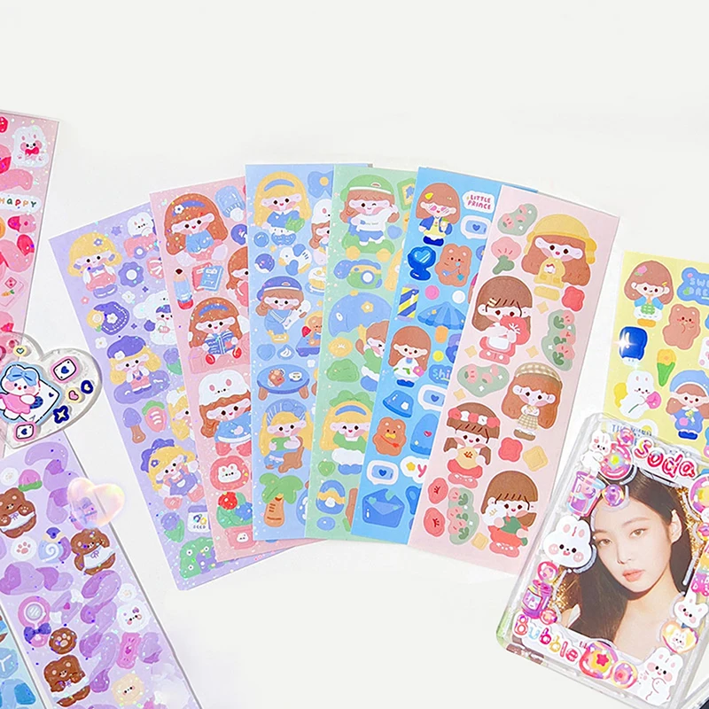 10pcs Cartoon Guka Sticker Set Cute Children's Handnet Sticker Cartoon DIY Laser Waterproof Adhesive
10pcs Cartoon Guka Sticker Set Cute Children's Handnet Sticker Cartoon DIY Laser Waterproof Adhesive