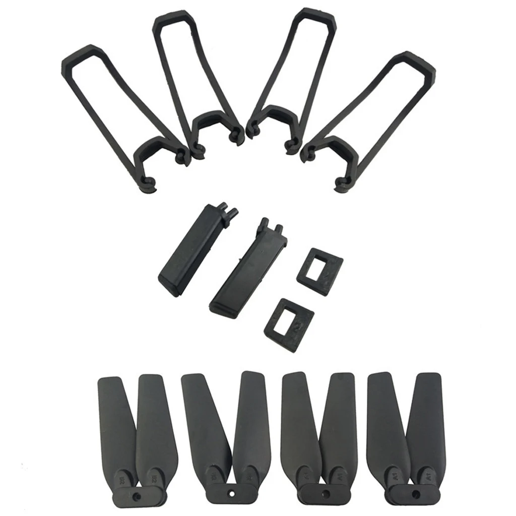 

RC Drone Propeller Protective Frame Landing Skid Spare Part Kit for E58 S168 JY019 Folding Quadcopter Replacement Accessory
