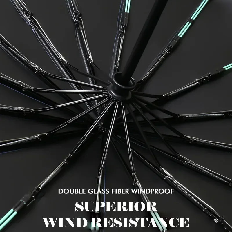 Роскошные Большие полностью деловые прочные складные мужские ветрозащитные женские зонты Rain с 16 ребрами, автоматические мужские зонты от солнца
Роскошные Большие полностью деловые прочные складные мужские ветрозащитные женские зонты Rain с 16 ребрами, автоматические мужские зонты от солнца