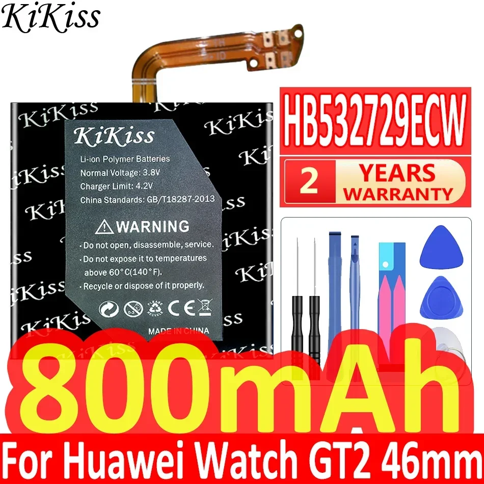 Сменный аккумулятор KiKiss HB532729ECW для Huawei Watch GT2 GT 2 46 мм, аккумуляторная батарея 800 мАч
Сменный аккумулятор KiKiss HB532729ECW для Huawei Watch GT2 GT 2 46 мм, аккумуляторная батарея 800 мАч