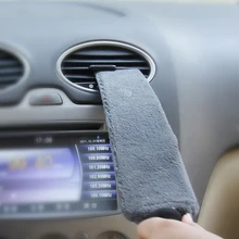 Car Cleaning Brush Air Conditioner Vent Cleaner Microfiber Duster Air Outlet Cleaning Brush Wet/Dry Use for Car Home Accessories
Car Cleaning Brush Air Conditioner Vent Cleaner Microfiber Duster Air Outlet Cleaning Brush Wet/Dry Use for Car Home Accessories