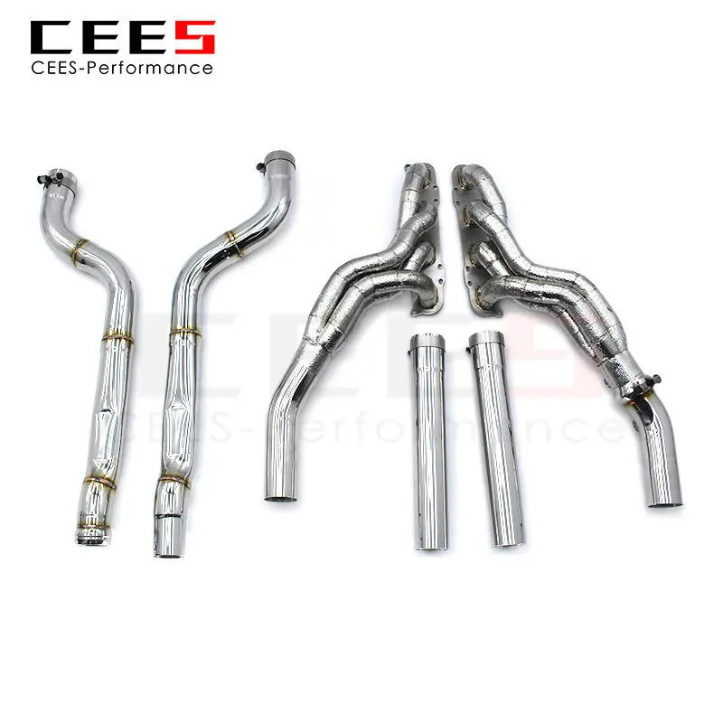 CEES Performance Exhaust Manifold for Mercedes-Benz C63 AMG W204 6.2L 2012-2015 Stainless Steel Exhaust Downpipe with Catalyst
CEES Performance Exhaust Manifold for Mercedes-Benz C63 AMG W204 6.2L 2012-2015 Stainless Steel Exhaust Downpipe with Catalyst