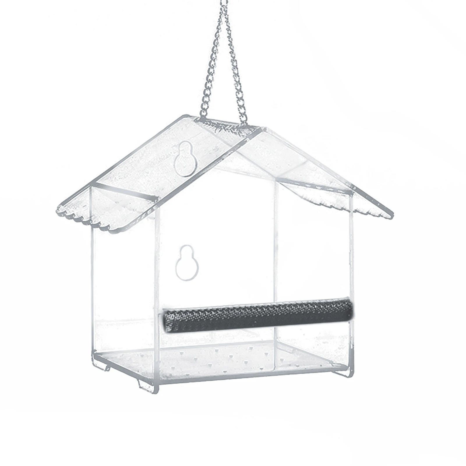 Bird Feeder With Suction Cup Chain Acrylic Transparent Outdoor Hanging Bird Feeder Garden Hanging Bird Supplies
Bird Feeder With Suction Cup Chain Acrylic Transparent Outdoor Hanging Bird Feeder Garden Hanging Bird Supplies