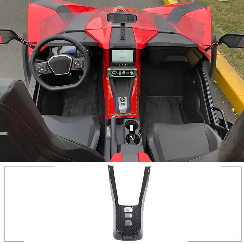 For Polaris Slingshot 2020-2023 ABS Carbon Fiber Style Center Control Shift Panel Decorative Cover Interior Molding Accessories
For Polaris Slingshot 2020-2023 ABS Carbon Fiber Style Center Control Shift Panel Decorative Cover Interior Molding Accessories