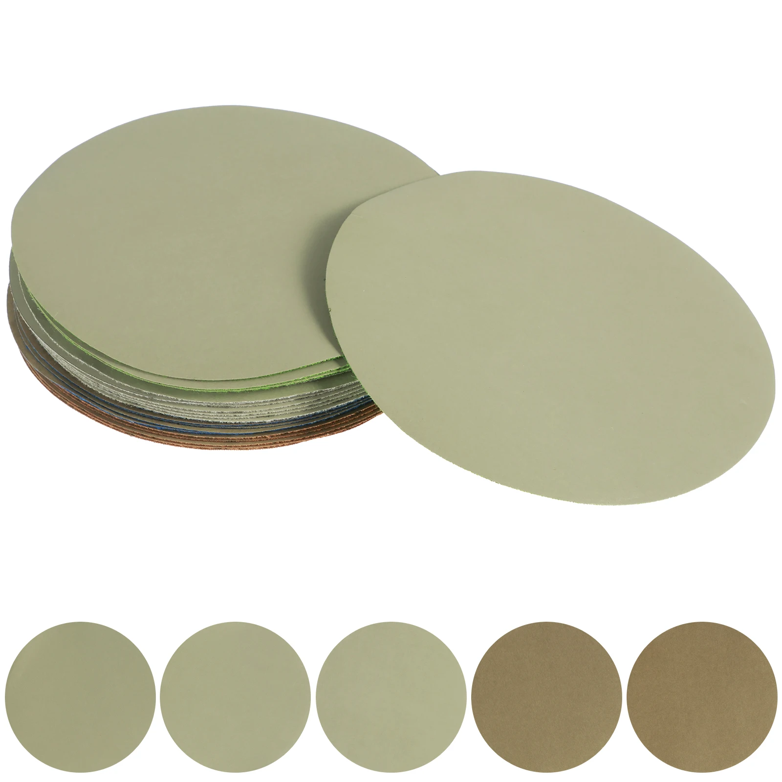 25Pcs Flocking Sanding Discs 150mm/6inch Silicon Carbide Hook and Loop Sanding Pads Set Anti-Static Round Dry and Wet Grinding
25Pcs Flocking Sanding Discs 150mm/6inch Silicon Carbide Hook and Loop Sanding Pads Set Anti-Static Round Dry and Wet Grinding