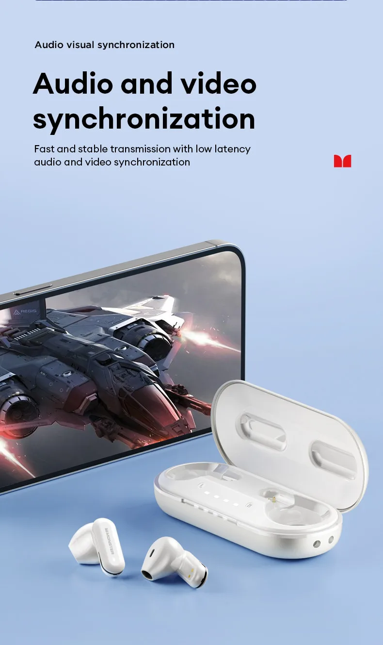 Monster Airmars XKT25 Sensitive Microphone Earbuds IPX5 HIFI Stereo Long Endurance Earphones Wireless Bluetooth V5.4 Headset Monster Airmars XKT25 Sensitive Microphone Earbuds IPX5 HIFI Stereo Long Endurance Earphones Wireless Bluetooth V5.4 Headset