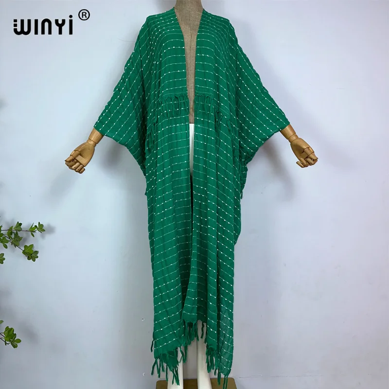 Купальник WINYI, удобное женское богемное Монохромное пляжное пальто, свободное платье, женское платье, праздничное Макси-кимоно для плавания
Купальник WINYI, удобное женское богемное Монохромное пляжное пальто, свободное платье, женское платье, праздничное Макси-кимоно для плавания