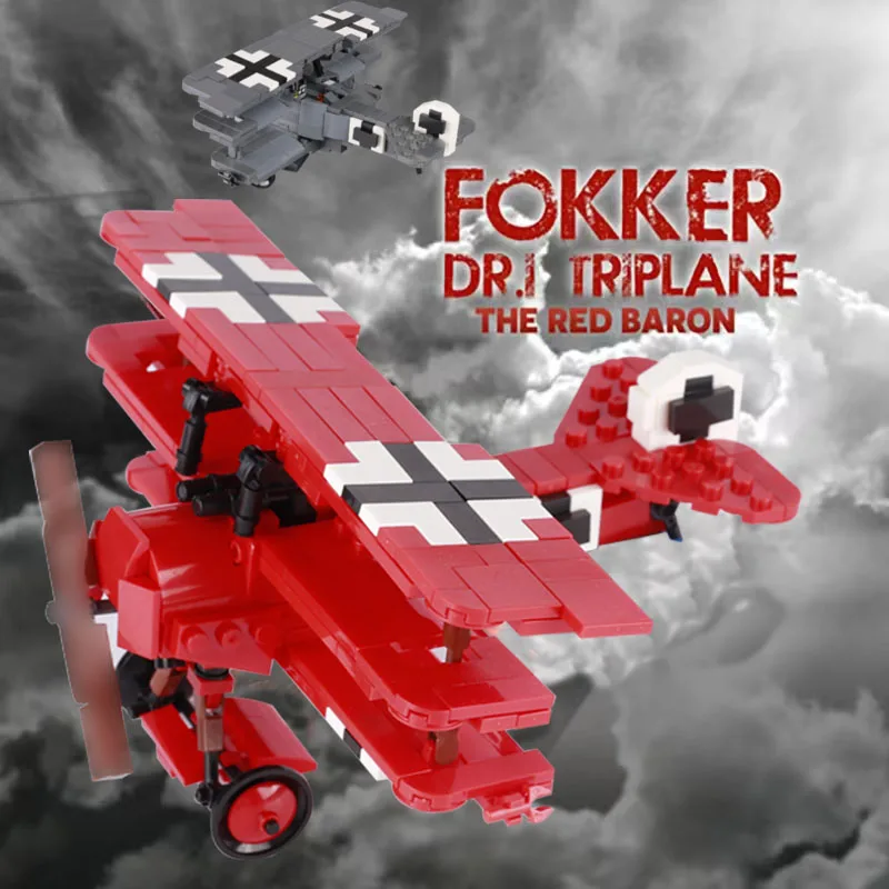 WW2 Miliatry немецкий Fokker Dr-I, строительные блоки, армия, пожарные солдаты, самолет, модель кирпича, оружие вертолет в сборе, игрушки
WW2 Miliatry немецкий Fokker Dr-I, строительные блоки, армия, пожарные солдаты, самолет, модель кирпича, оружие вертолет в сборе, игрушки