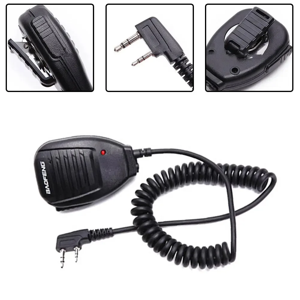 

Baofeng Microphone Speaker Handsfree Handheld Speaker Mic Microphone For Baofeng UV-5R BF-888S Radio Walkie-talkie Accessories