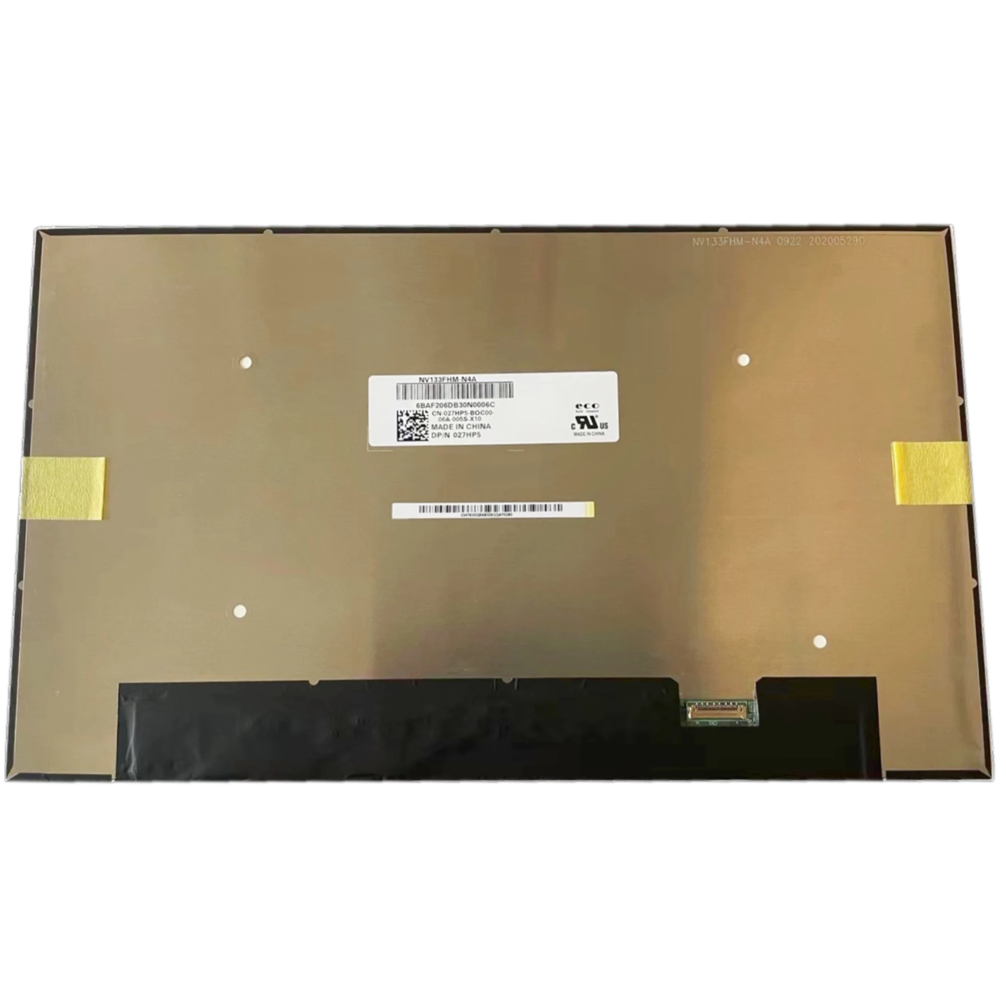 NV133FHM-N4A fit LP133WF4-SPD1 N133HCE-G52 B156HAN05.6 13.3'' Laptop LCD Screen Panel Matrix 1920*1080 EDP 30 Pins
NV133FHM-N4A fit LP133WF4-SPD1 N133HCE-G52 B156HAN05.6 13.3'' Laptop LCD Screen Panel Matrix 1920*1080 EDP 30 Pins