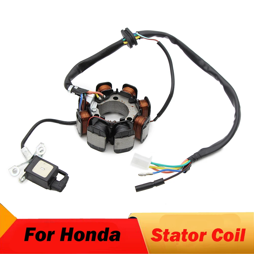 

Motorcycle Generator Magneto Stator Coil For Honda NX125 1988 1989 1990 31120-KY7-004 Motorcycle Stator Coil