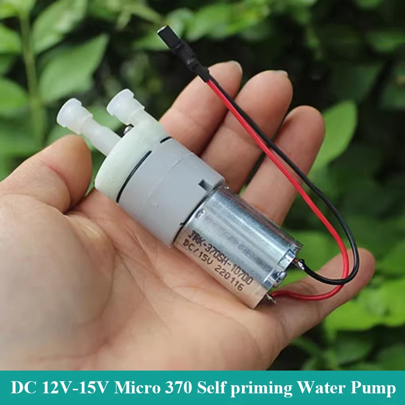 DC 12V-15V 14.4V Micro 370 Water Pump Mini 27MM Diaphragm Pump Self-priming Suction Water Pump DIY Dispenser Tea Table Pumping
DC 12V-15V 14.4V Micro 370 Water Pump Mini 27MM Diaphragm Pump Self-priming Suction Water Pump DIY Dispenser Tea Table Pumping