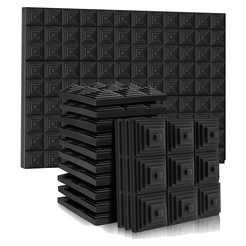 Звукостойкие акустические пенопластовые панели, 2x12x12 дюймов, Звукопоглощающая пена для игровой комнаты, спальни, 12 упаковок
Звукостойкие акустические пенопластовые панели, 2x12x12 дюймов, Звукопоглощающая пена для игровой комнаты, спальни, 12 упаковок