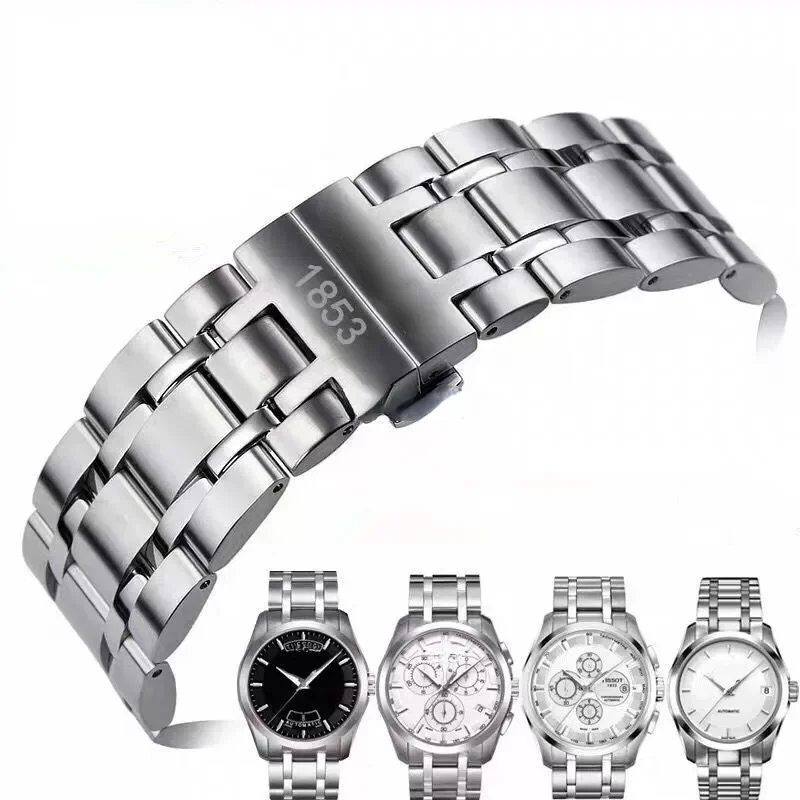 Watch Strap for Tissot 1853 Couturier T035 T035627 T035407a T035617a Mechanical Watch Bracelet Men Accessories Stainless Steel
Watch Strap for Tissot 1853 Couturier T035 T035627 T035407a T035617a Mechanical Watch Bracelet Men Accessories Stainless Steel