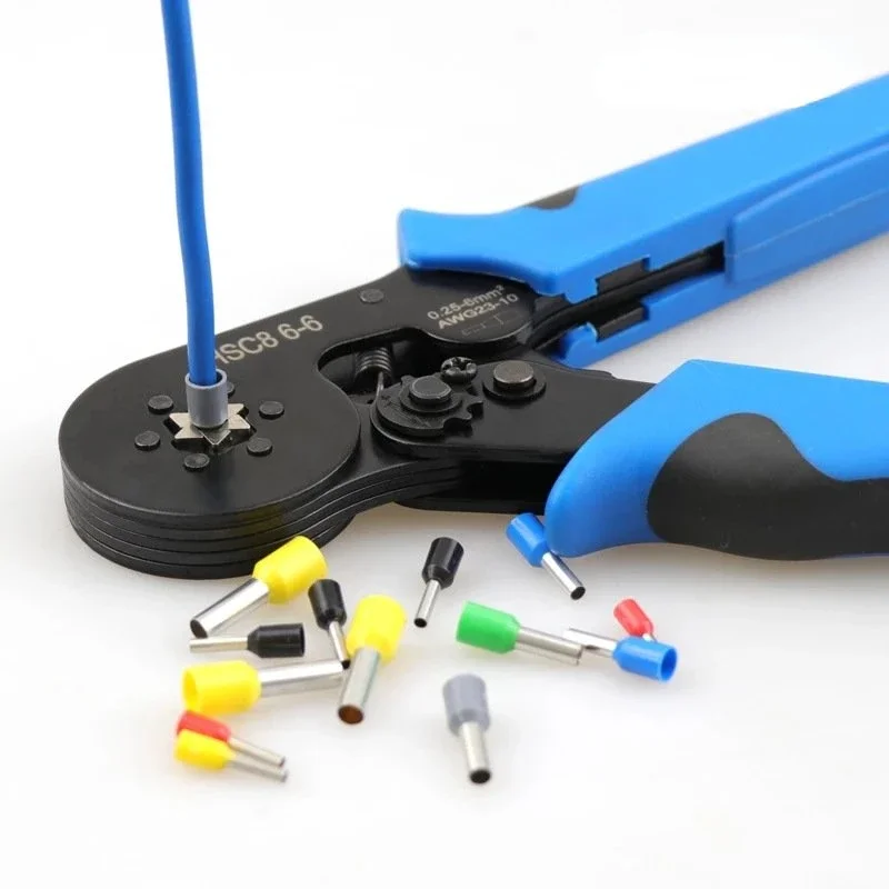 1 Piece Terminals Hand Crimping Pliers 6-6 6-4 0.25-6mm 23-10AWG Electrical Wire Ferrule Crimping Pliers Hand Tools
1 Piece Terminals Hand Crimping Pliers 6-6 6-4 0.25-6mm 23-10AWG Electrical Wire Ferrule Crimping Pliers Hand Tools