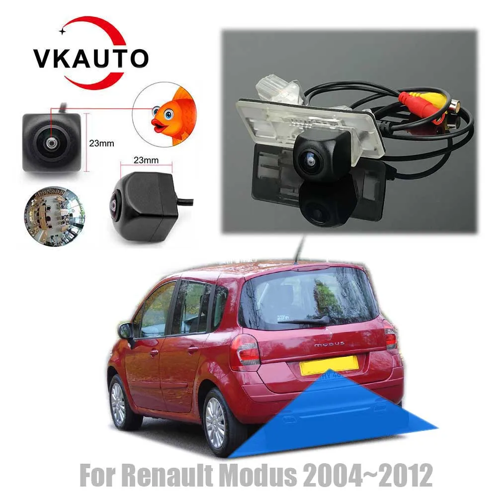 Камера заднего вида VKAUTO рыбий глаз для Renault Modus Grand Modus J77 2004 ~ 2012 CCD HD ночное видение реверсивная резервная парковочная камера
Камера заднего вида VKAUTO рыбий глаз для Renault Modus Grand Modus J77 2004 ~ 2012 CCD HD ночное видение реверсивная резервная парковочная камера