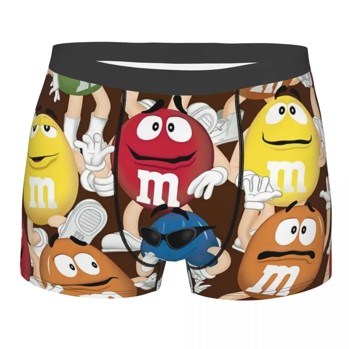 Custom M&M Candy Characters Logo Boxers Shorts Men's Cartoon Chocolate Briefs Underwear Cool Underpants
Custom M&M Candy Characters Logo Boxers Shorts Men's Cartoon Chocolate Briefs Underwear Cool Underpants
