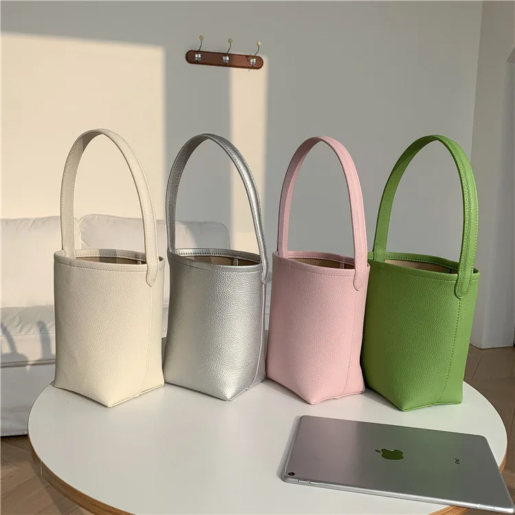 Composite Bag Casual All-match Bucket Purse and Handbgs Pu Elegant Solid Elegant Korean Version Casual Top-Handle Bags
Composite Bag Casual All-match Bucket Purse and Handbgs Pu Elegant Solid Elegant Korean Version Casual Top-Handle Bags