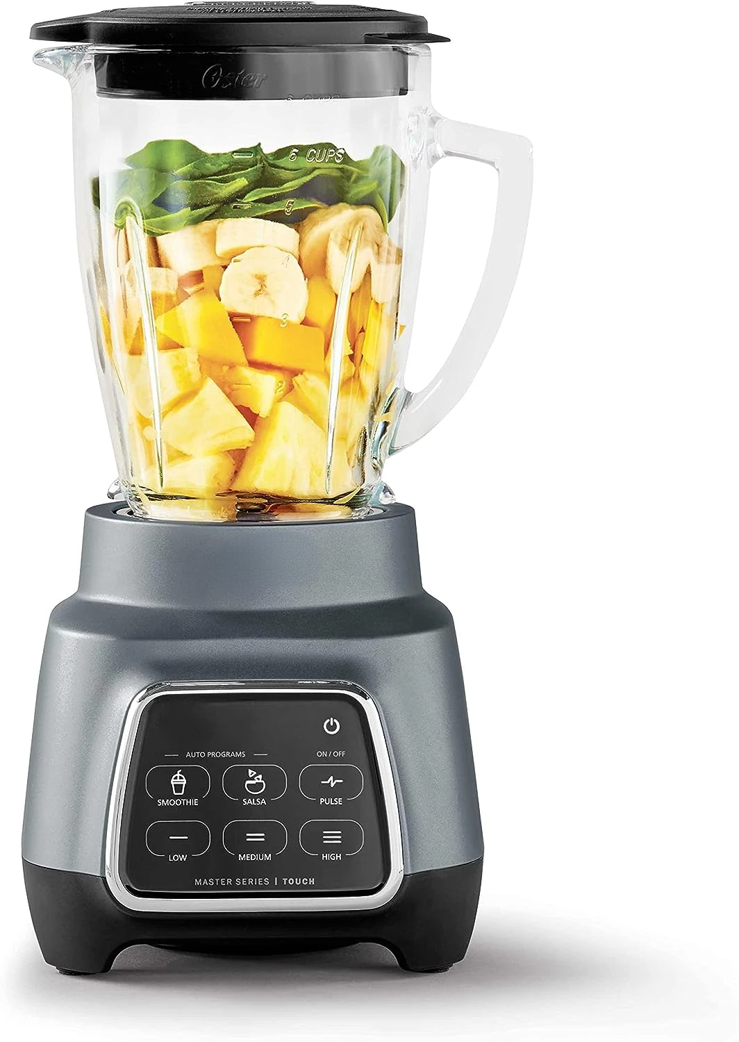 Blender, 6-Speed, 6-Cup, Auto-program -for Smoothie, Salsa, 800W, Multi-Function blender, 2143023 Silver
Blender, 6-Speed, 6-Cup, Auto-program -for Smoothie, Salsa, 800W, Multi-Function blender, 2143023 Silver