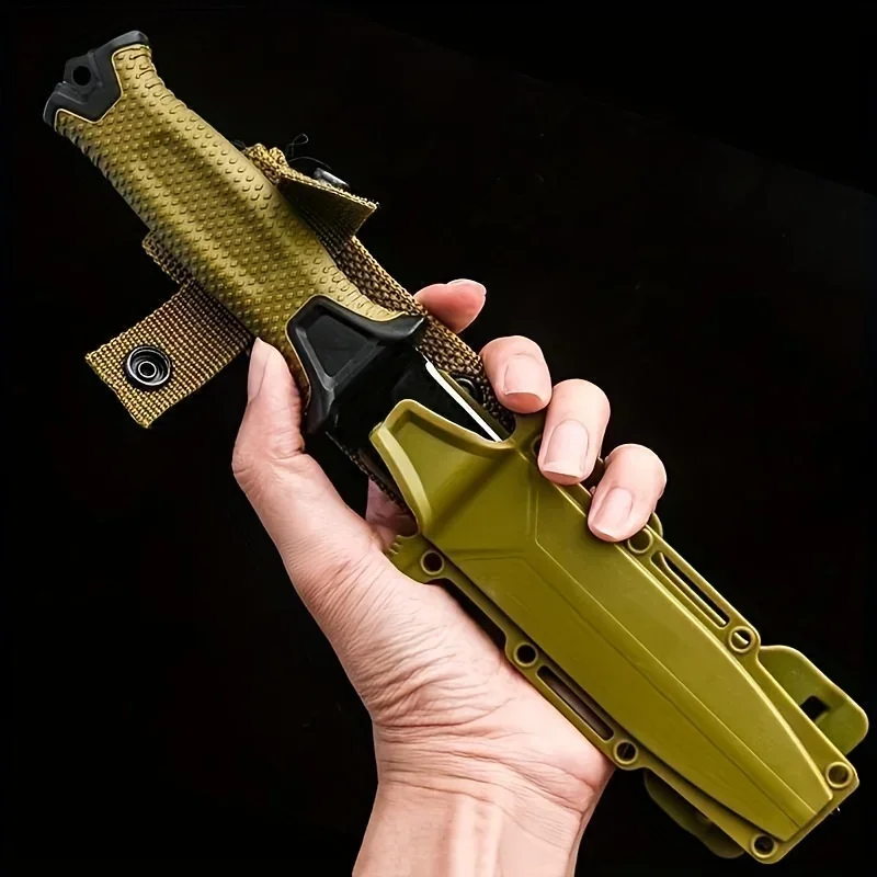 GB 1500 Outdoor Fixed Blade Knife 12C27 Blade FRN Fiberglass Cover Handle Hunting Survival Knives Tactical Military Combat Tools
GB 1500 Outdoor Fixed Blade Knife 12C27 Blade FRN Fiberglass Cover Handle Hunting Survival Knives Tactical Military Combat Tools