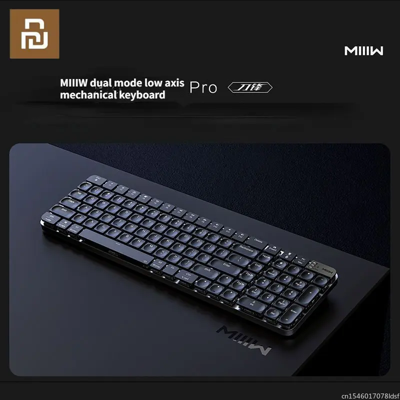 Youpin MIIIW Dual Mode Low Axis Mechanical Keyboard Bluetooth Wireless USB Charging Backlight Office Film 102 Keyboard for Home
Youpin MIIIW Dual Mode Low Axis Mechanical Keyboard Bluetooth Wireless USB Charging Backlight Office Film 102 Keyboard for Home