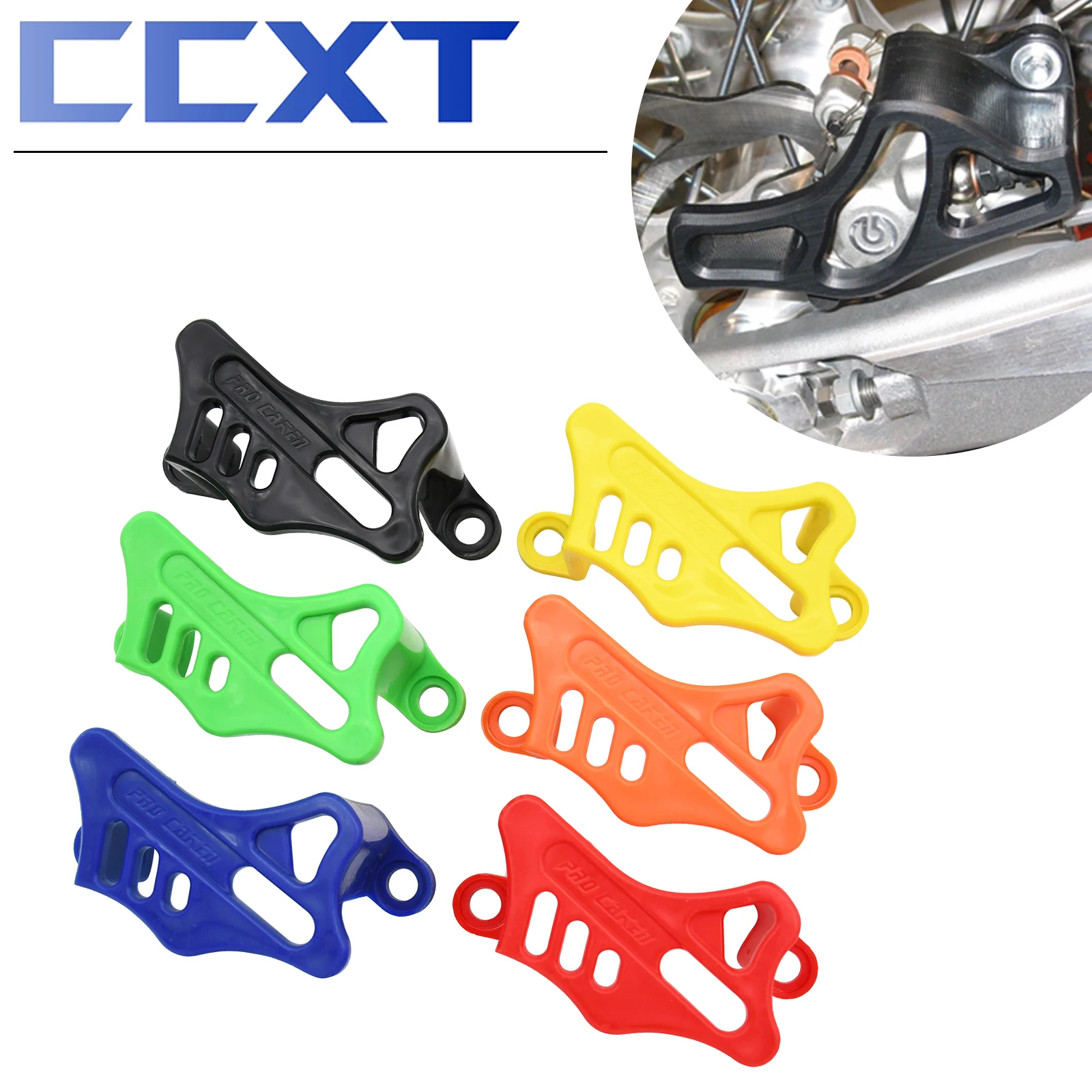 Защита заднего тормозного суппорта для Honda CR CRF 450X 250RX 450RX 125R 250R 250X 450L 2002-2022 Универсальные Запчасти для мотоциклов
