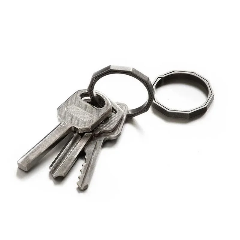 Lightweight Portable High Quality Titanium Alloy Key Ring Anti-rust High Hardness Stock Sale Multifunctional 1pc
Lightweight Portable High Quality Titanium Alloy Key Ring Anti-rust High Hardness Stock Sale Multifunctional 1pc
